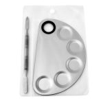 Stainless Steel Makeup Mixing Palette - Image 2